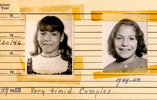 An elementary report card  (Telling the truth as a means of healing)