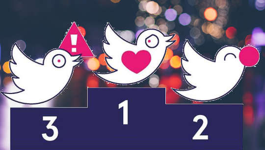 Here Is The Best Way To Counter Hate Speech twitter birds 1, 2, and 3