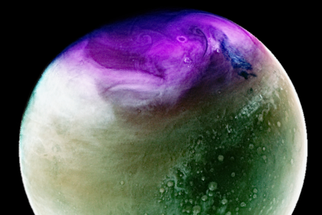 "Ultraviolet Mars" Image Credit: MAVEN, Laboratory for Atmospheric and Space Physics, Univ. Colorado, NASA.
