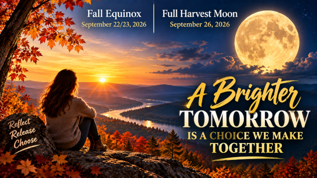 Standing at the Threshold: Fall Equinox and Full Moon - September 2026