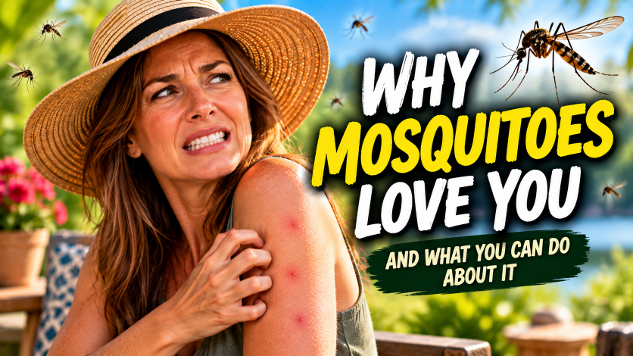 Why Mosquitoes Like Some People More Than Others and 5 Ways To Protect Yourself